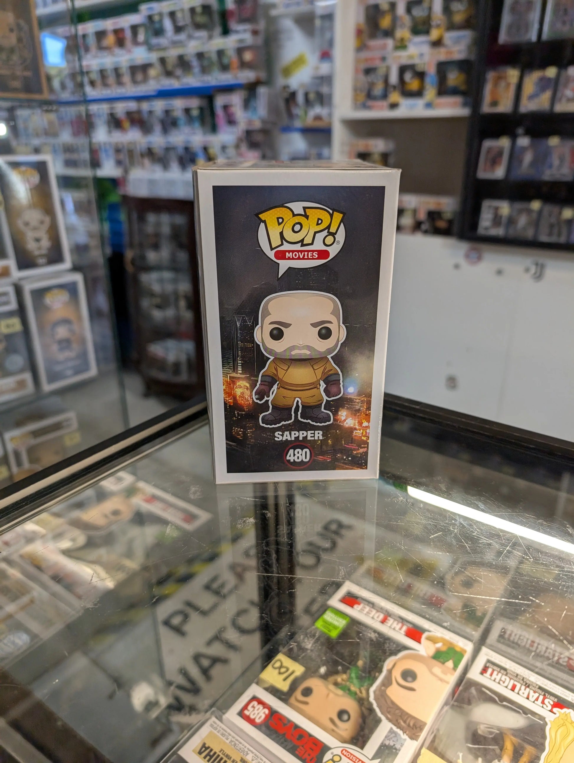 FUNKO Pop Vinyl Sapper #480 FRENLY BRICKS - Open 7 Days