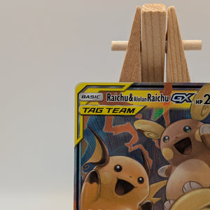Pokemon Card Raichu & Alolan Raichu GX 54/236 Tag Team NM FRENLY BRICKS - Open 7 Days