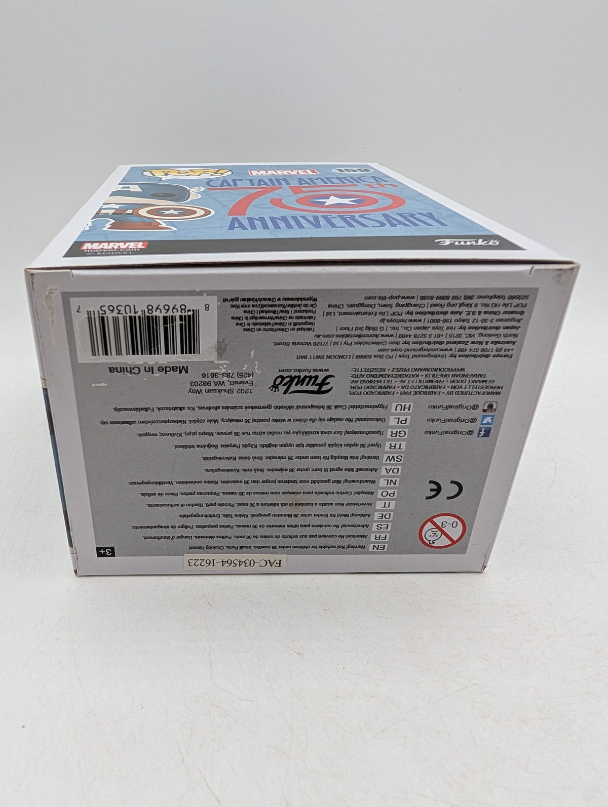 Funko POP! Marvel Captain America 75th Anniversary #159, photo 10 image 10