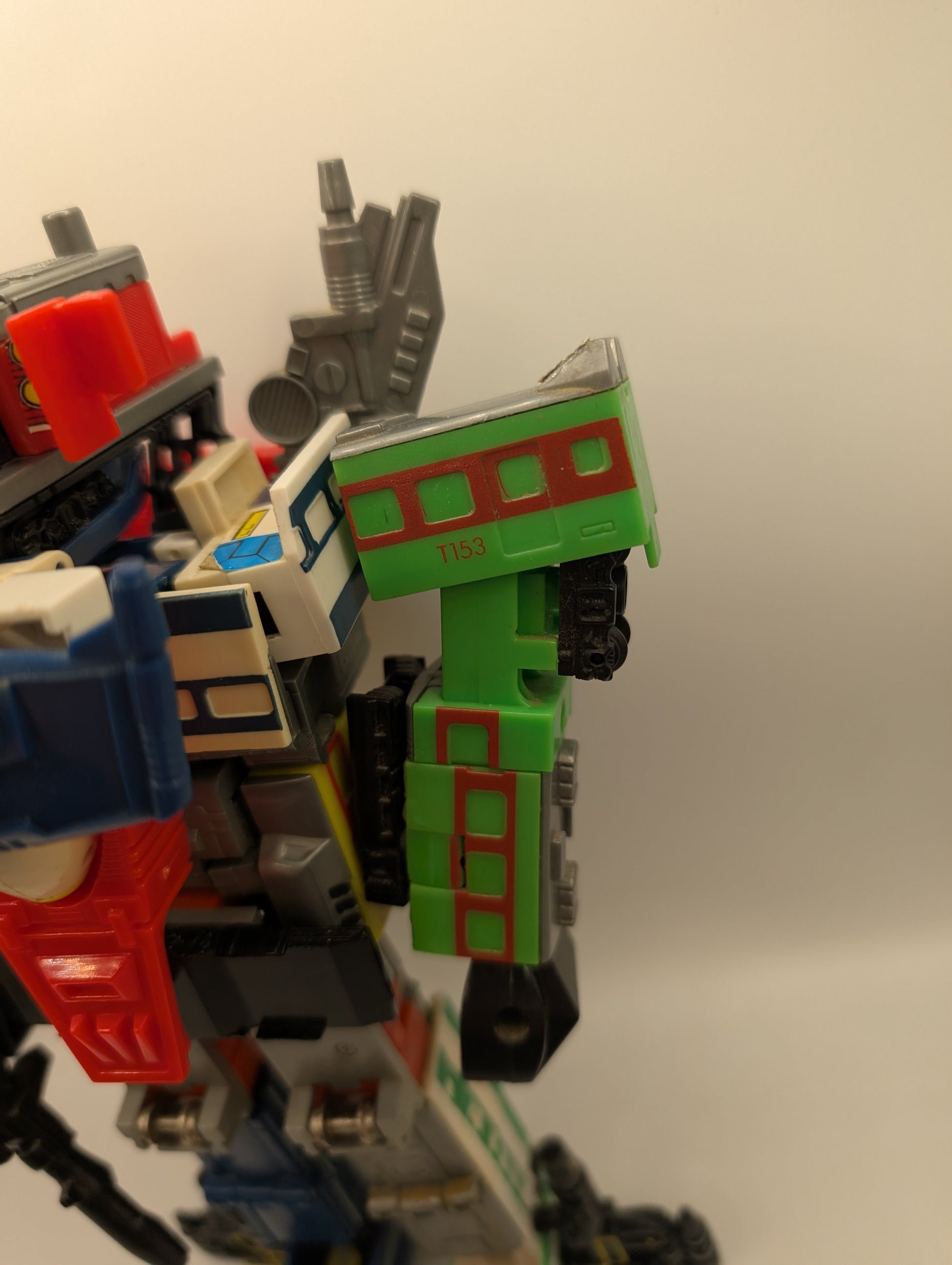 Transformers G1 RAIDEN trainbot bootleg ko figure Complete FRENLY BRICKS - Open 7 Days