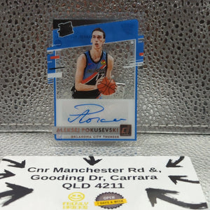 2020-21 Panini Donruss Aleksej Pokusevski RATED ROOKIE AUTO Clearly FRENLY BRICKS - Open 7 Days