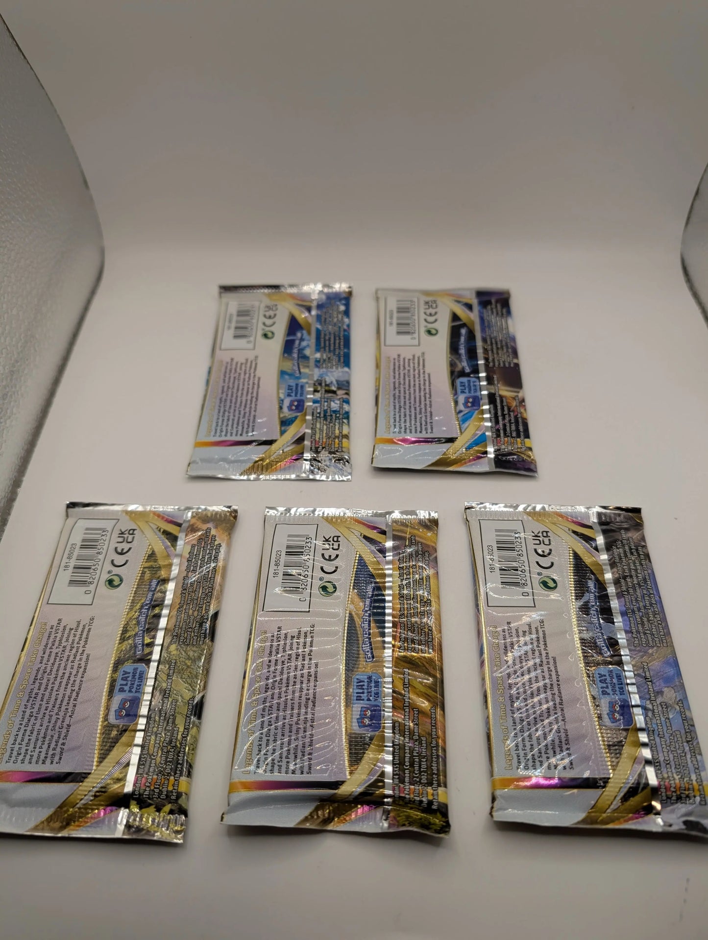 Pokemon Astral Radiance Booster Pack x 5 [Full Art Set] New/Sealed FRENLY BRICKS - Open 7 Days