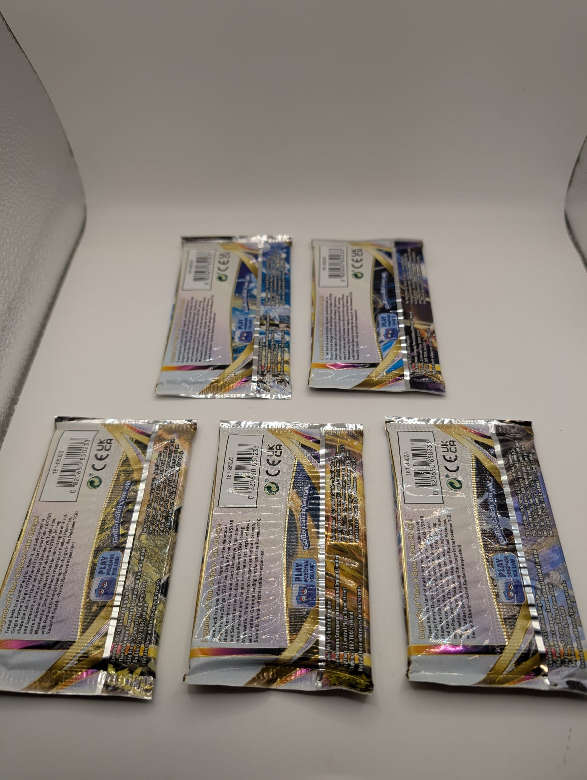 Pokemon Astral Radiance Booster Pack x 5 [Full Art Set] New/Sealed FRENLY BRICKS - Open 7 Days