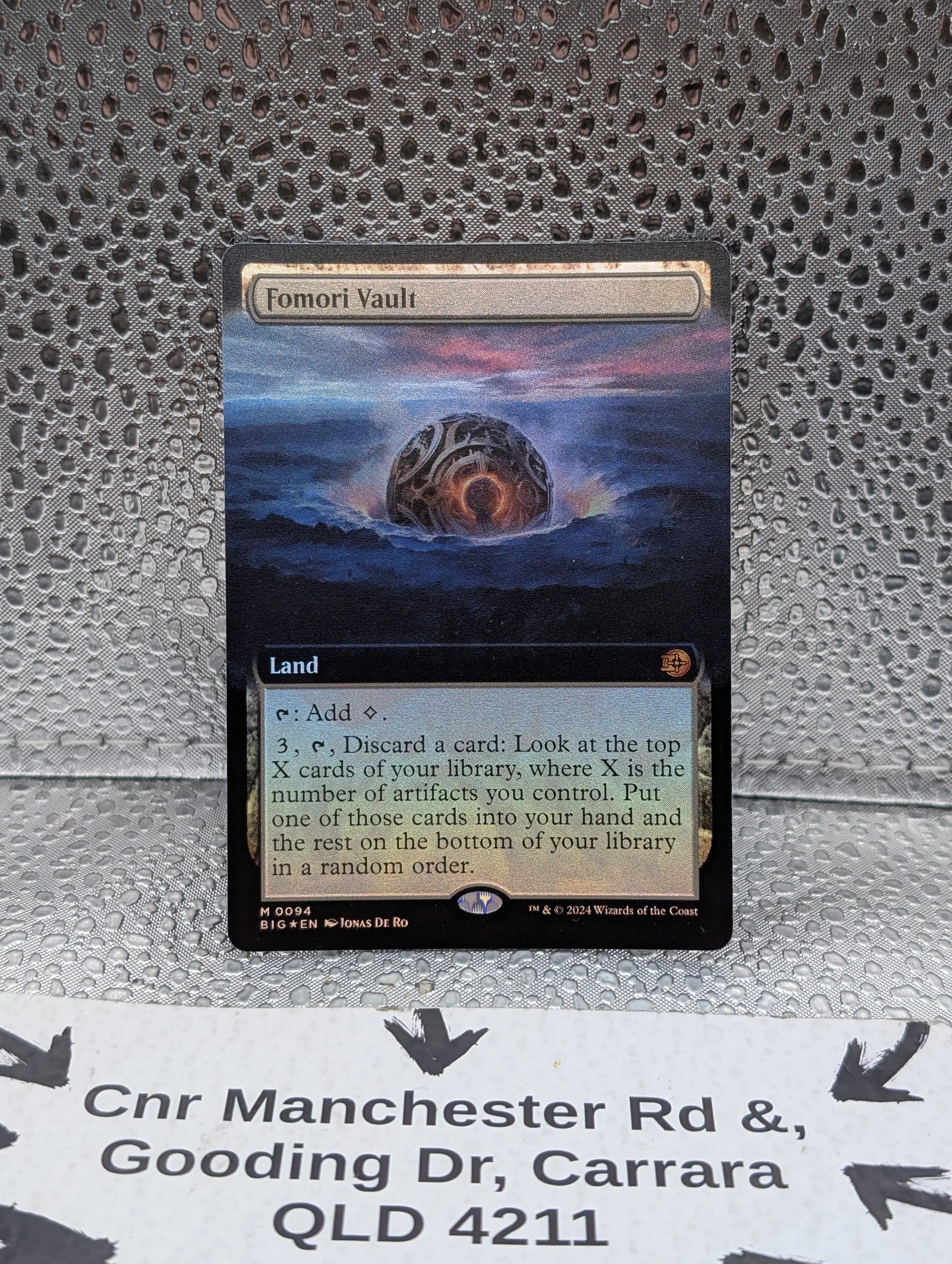 Fomori Vault (Extended Art) -Foil Near Mint MTG 0024 FRENLY BRICKS - Open 7 Days