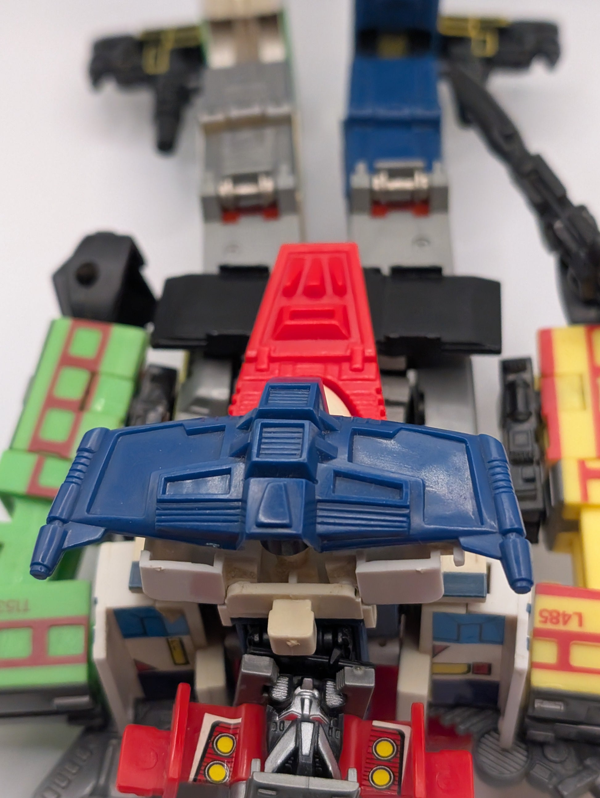 Transformers G1 RAIDEN trainbot bootleg ko figure Complete FRENLY BRICKS - Open 7 Days