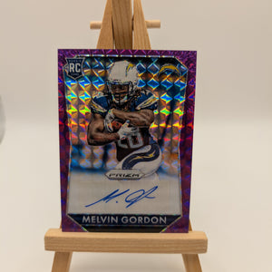 2015 Prizm Melvin Gordon Rookie RC Rookie Auto #RS-MG Chargers /50 FRENLY BRICKS - Open 7 Days