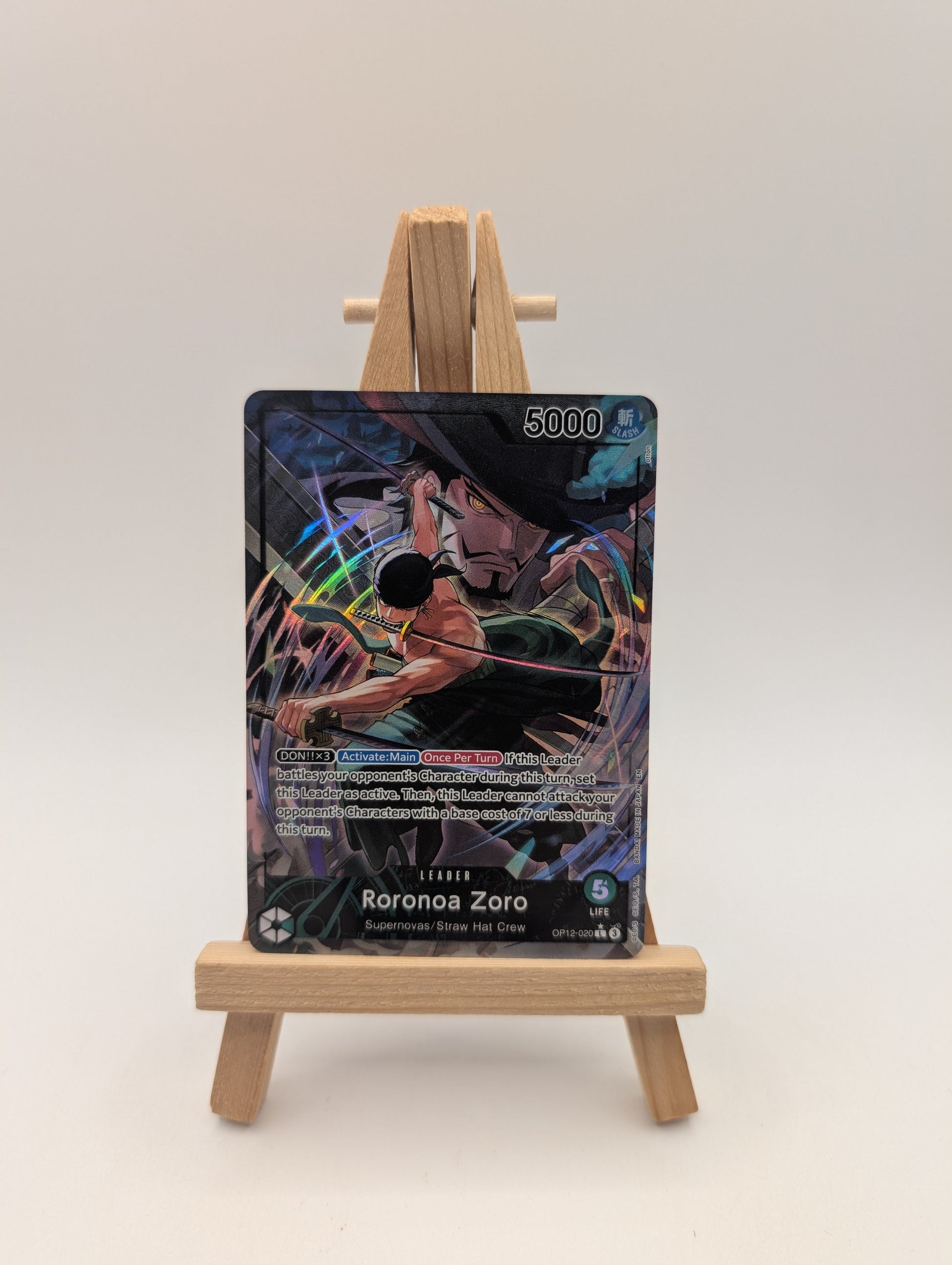 Roronoa Zoro (020) (Alternate Art) OP12-020 Legacy of the Master One Piece FRENLY BRICKS - Open 7 Days