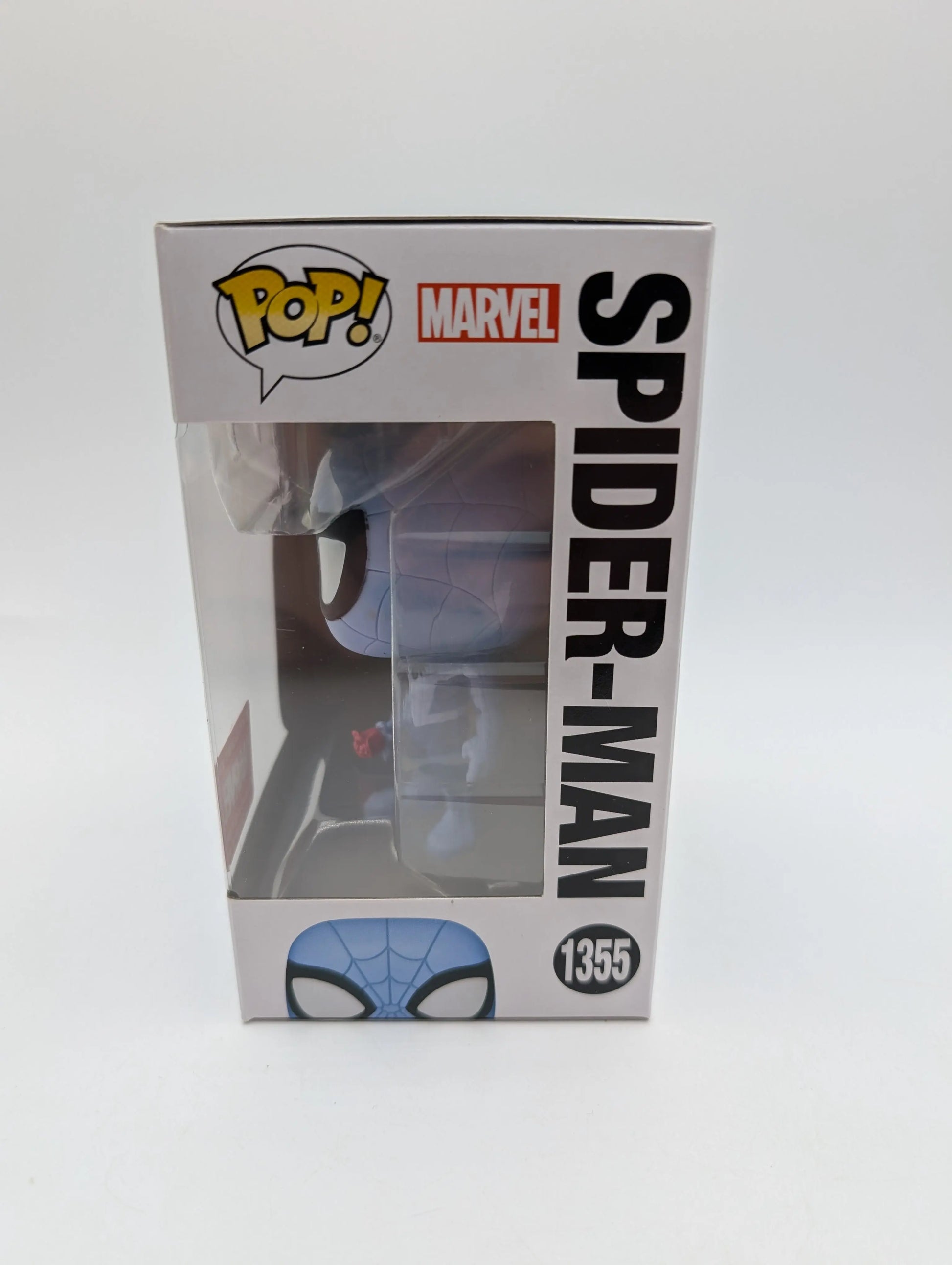 Funko Pop! Marvel SpiderMan Blue #1355 Spider-Man - Marvel Collector Corps MCC FRENLY BRICKS - Open 7 Days