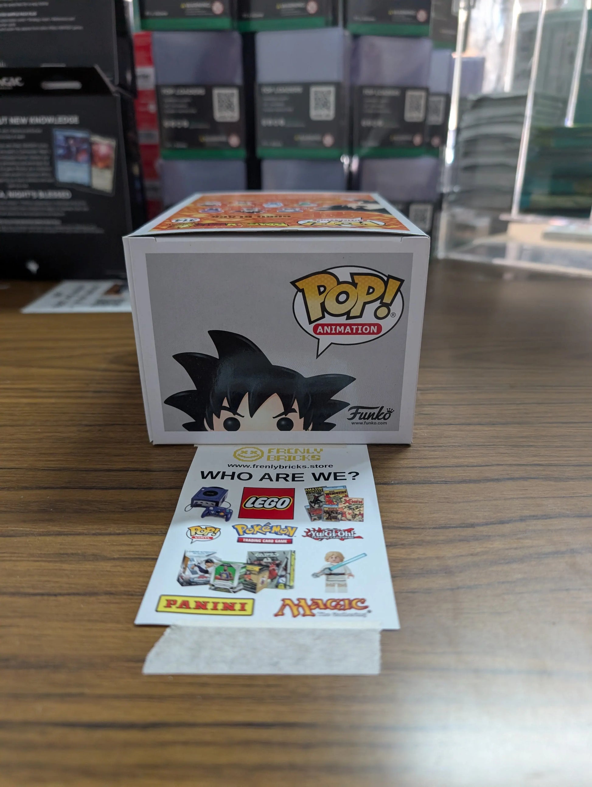 FUNKO Pop Vinyl Goku Black #314 FRENLY BRICKS - Open 7 Days