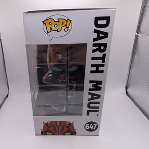 Funko Pop! Star Wars - Darth Maul #647 NYCC 2023 Exclusive FRENLY BRICKS - Open 7 Days