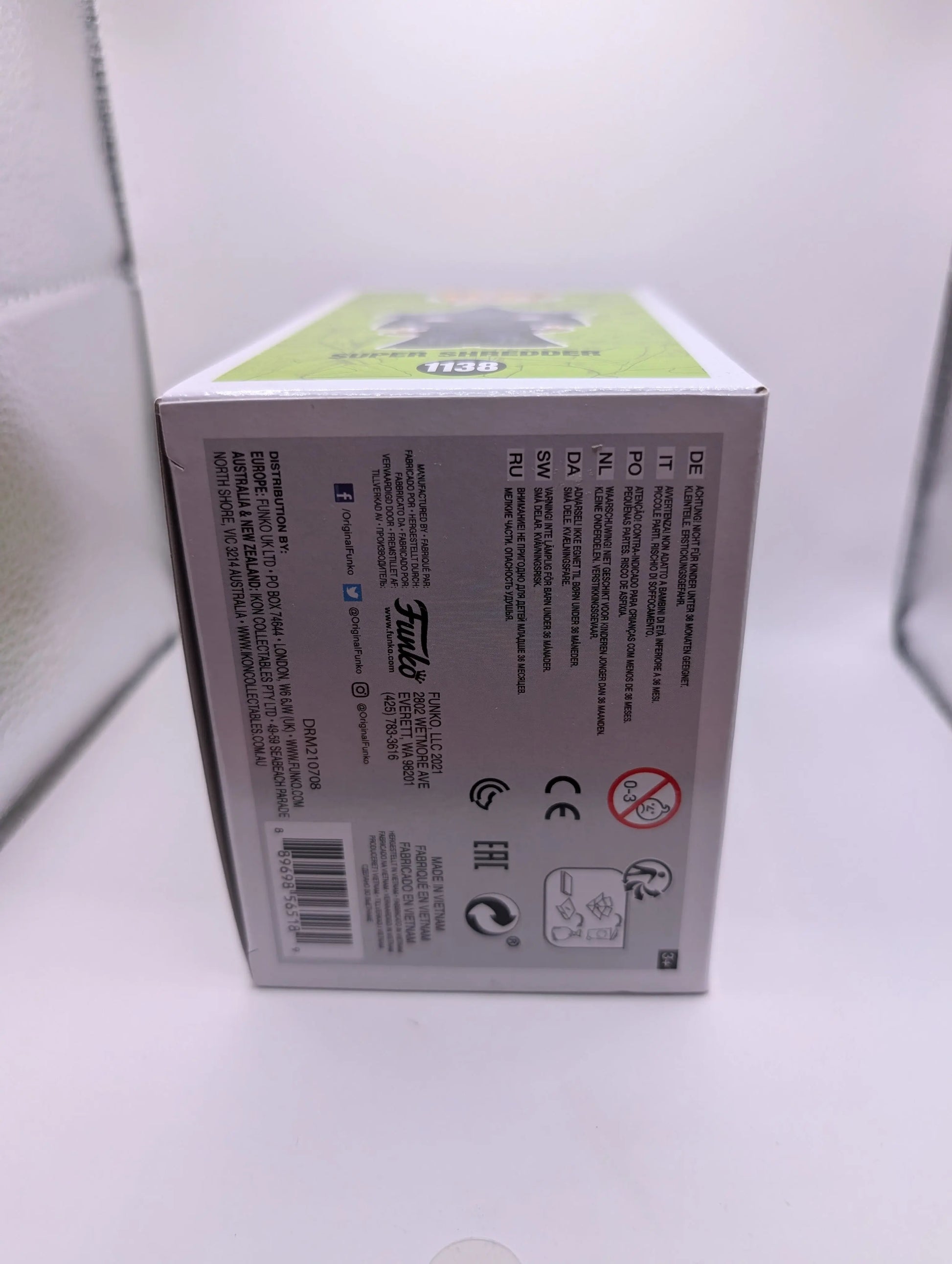 Super Shredder Funko Pop! Vinyl #1138 TMNT FRENLY BRICKS - Open 7 Days