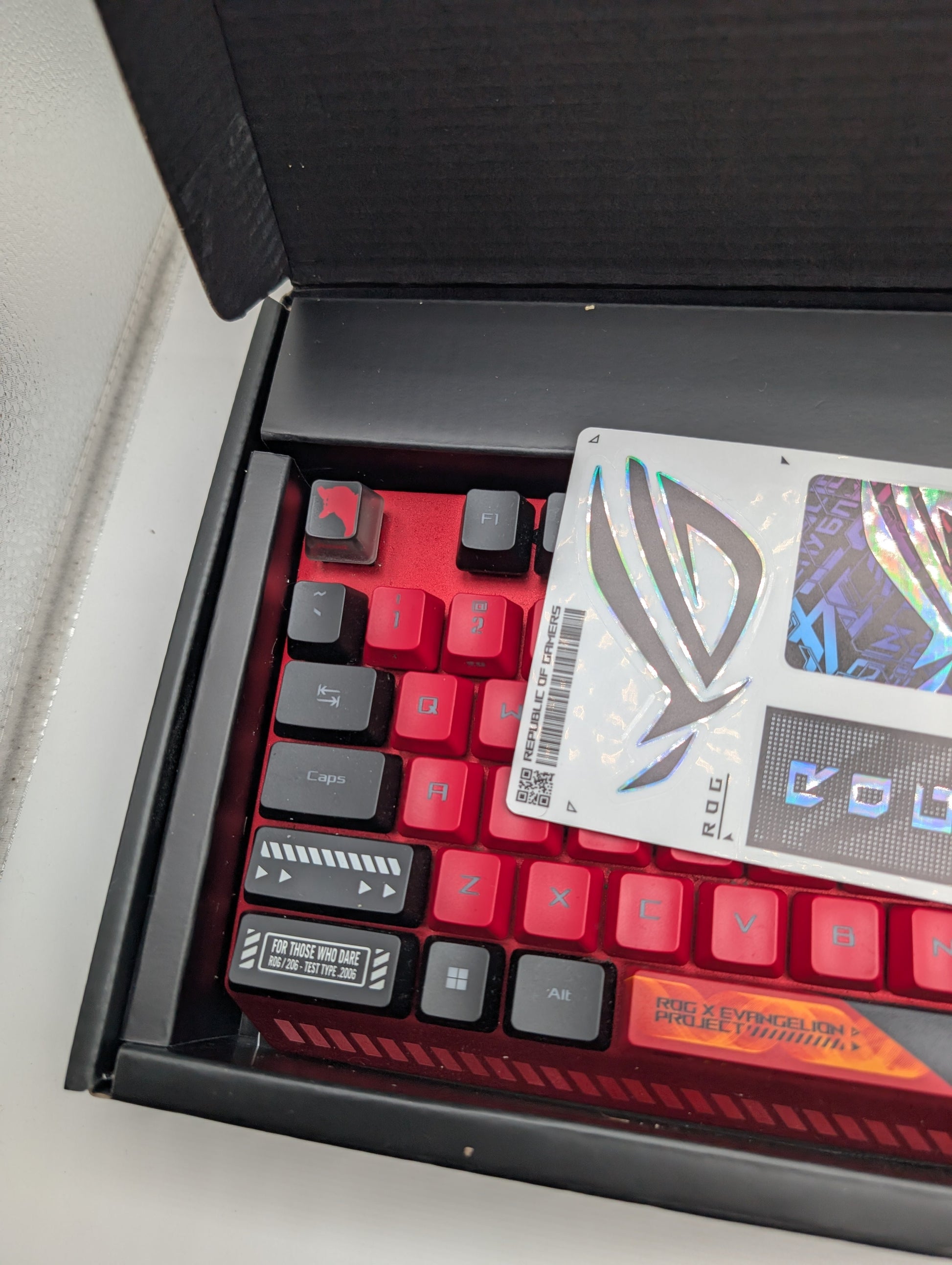 Asus ROG Strix Scope RX EVA -02 ROG Strix Scope RX EVA Edition Gaming Keyboard FRENLY BRICKS - Open 7 Days