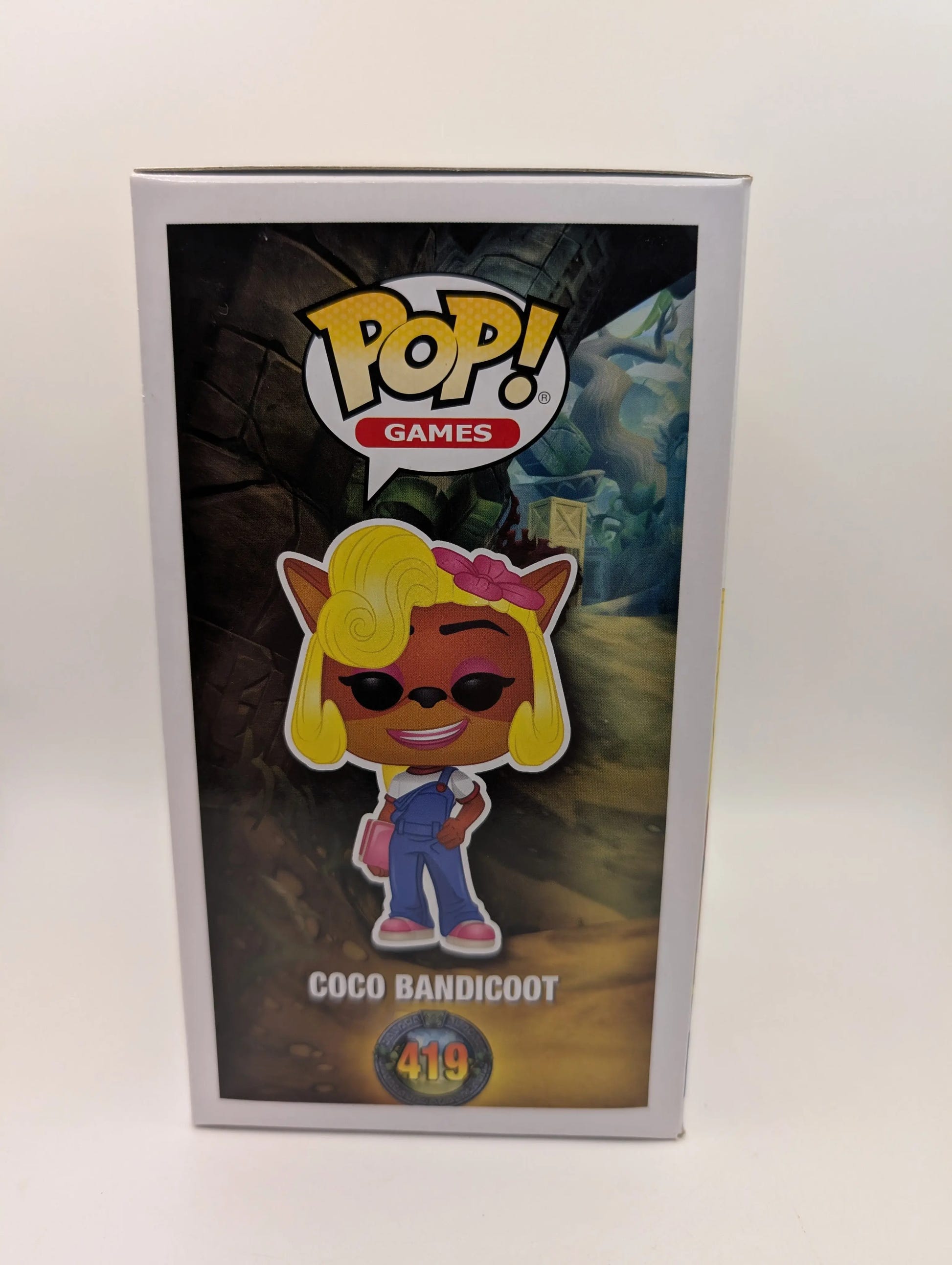 Coco Bandicoot Funko Pop Vinyl Figure Crash Bandicoot #419 FRENLY BRICKS - Open 7 Days image 2