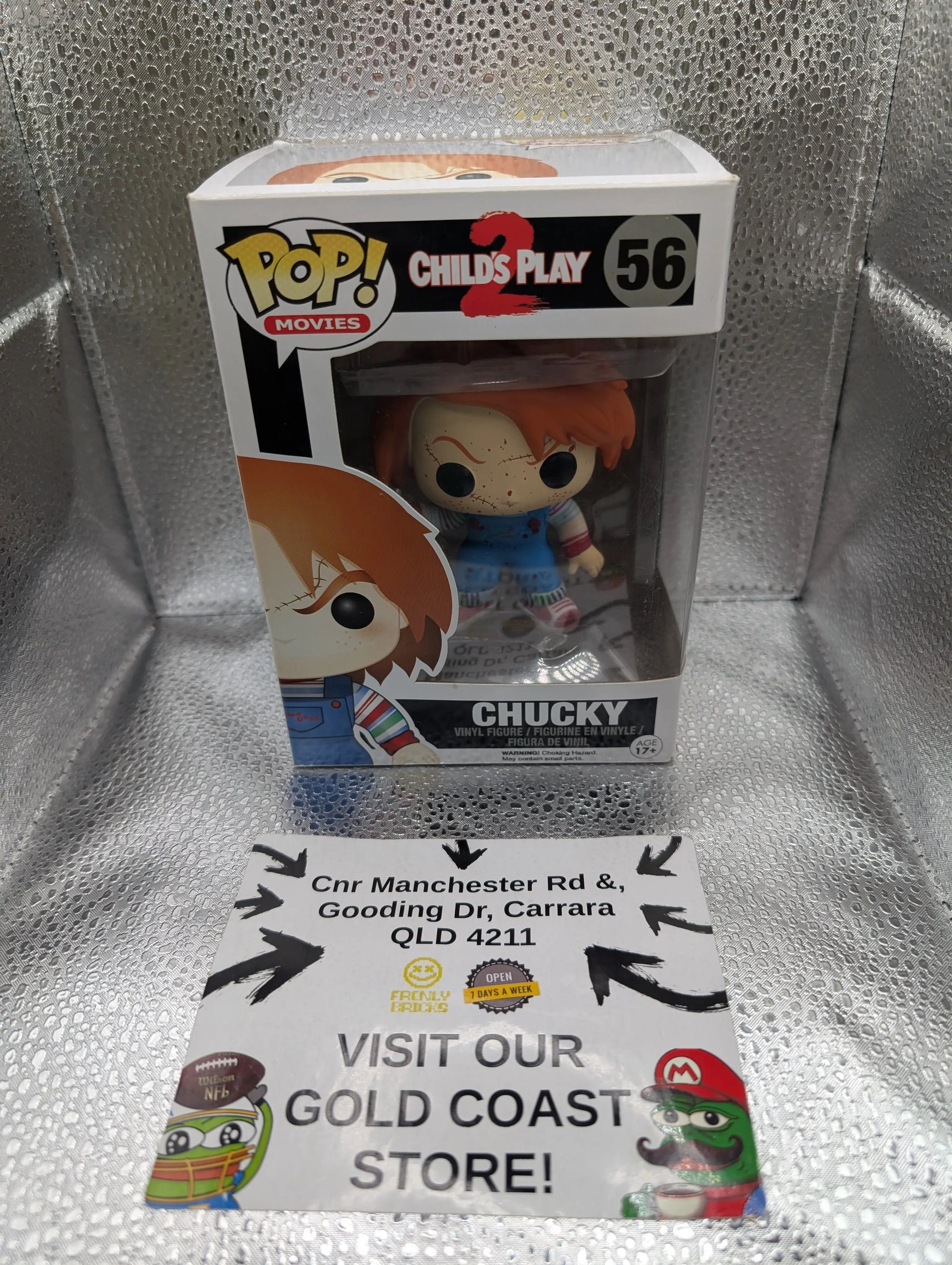 CHUCKY # 56 Childs Play 2 Funko Pop Vinyl Figure Movies FRENLY BRICKS - Open 7 Days