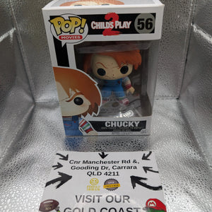 CHUCKY # 56 Childs Play 2 Funko Pop Vinyl Figure Movies FRENLY BRICKS - Open 7 Days