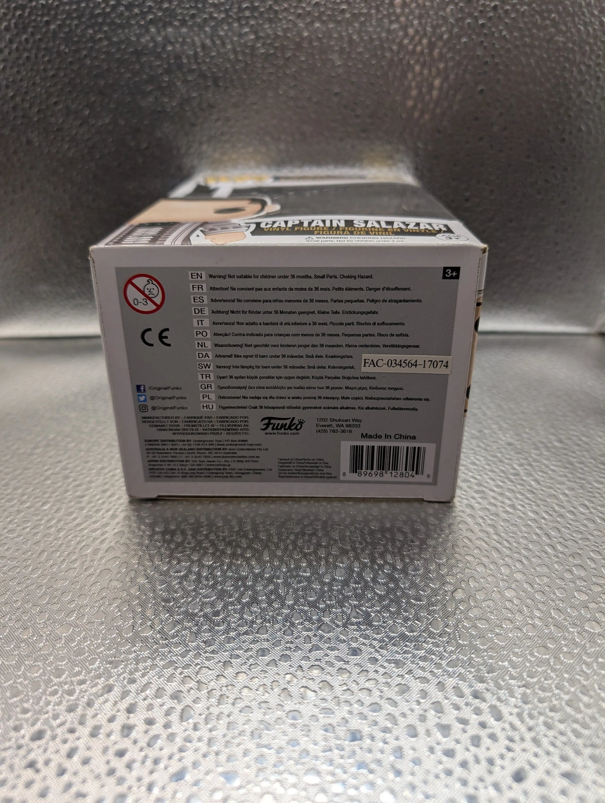 FUNKO Pop Vinyl Captain Salazar #274 FRENLY BRICKS - Open 7 Days