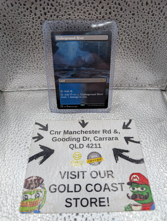 MTG - Underground River (borderless) (BRO) 300 FRENLY BRICKS - Open 7 Days