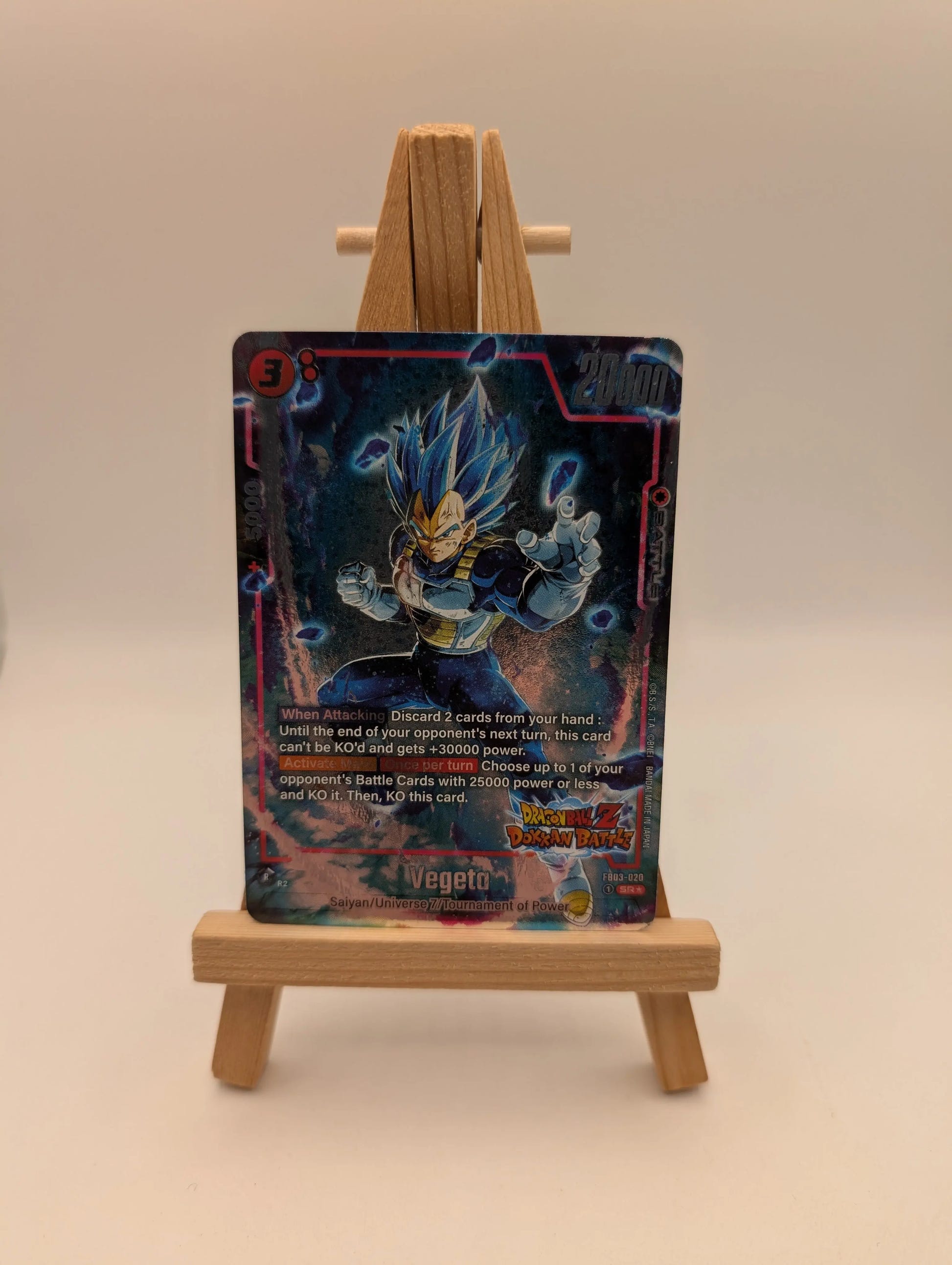 Vegeta FB03-020 (FB05 Dokkan Battle Alt Art) New Adventure DBS: Fusion World ... FRENLY BRICKS - Open 7 Days image 1