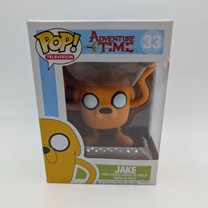 Funko POP Vinyl Adventure Time Jake #33 Vinyl Figure VAULTED FRENLY BRICKS - Open 7 Days