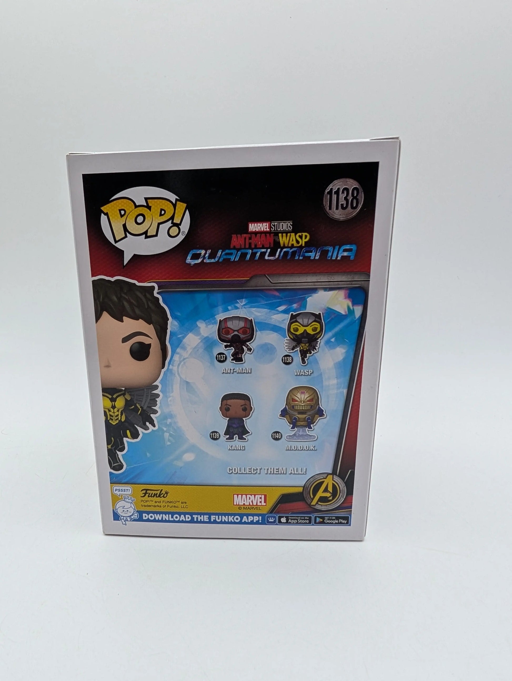 Funko POP! Marvel Ant-Man Quantumania #1138 Wasp - Limited CHASE FRENLY BRICKS - Open 7 Days