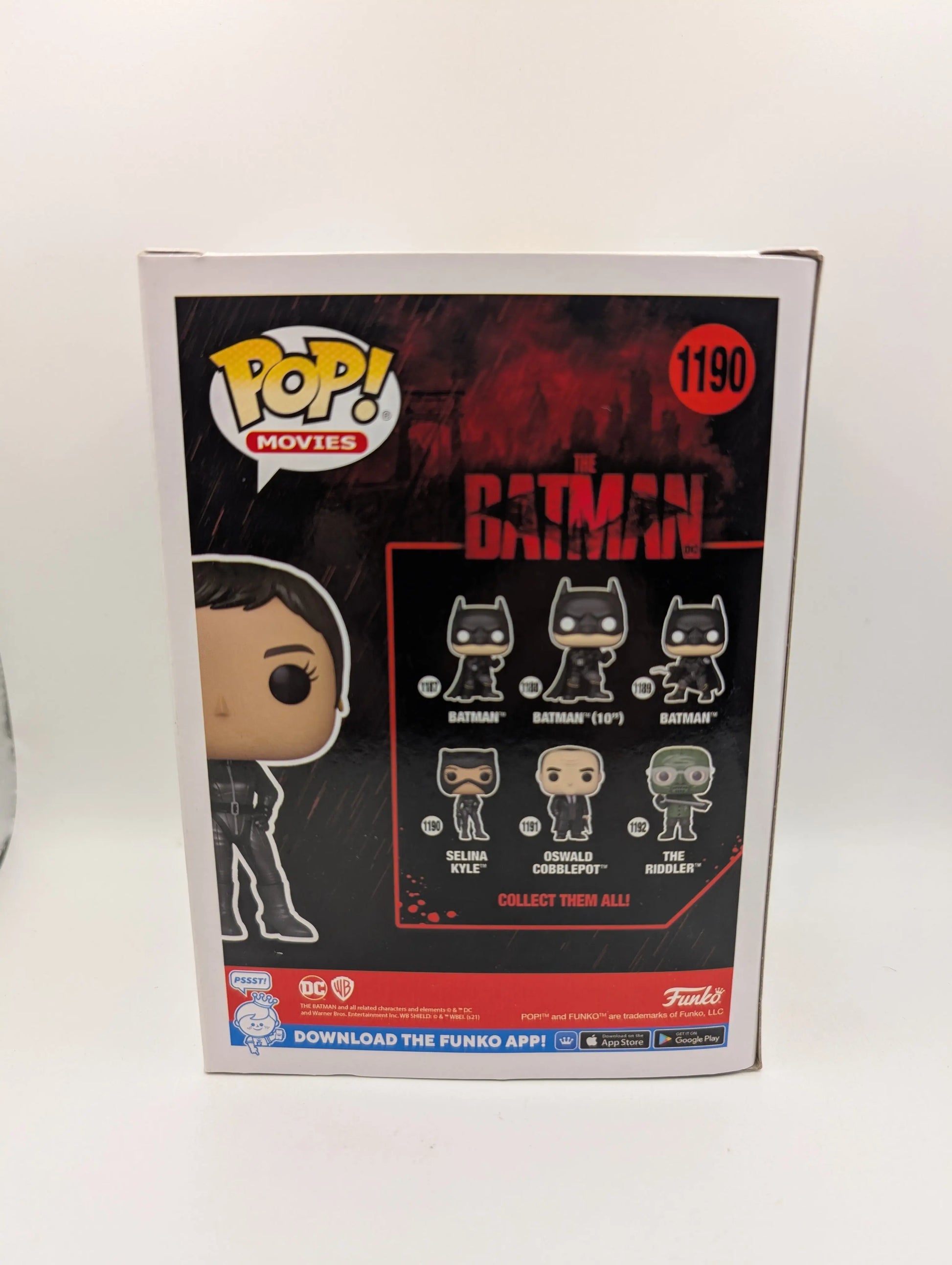 Selina Kyle (CHASE) 1190 ~ The Batman ~ Funko Pop Vinyl ~ RARE Vaulted FRENLY BRICKS - Open 7 Days