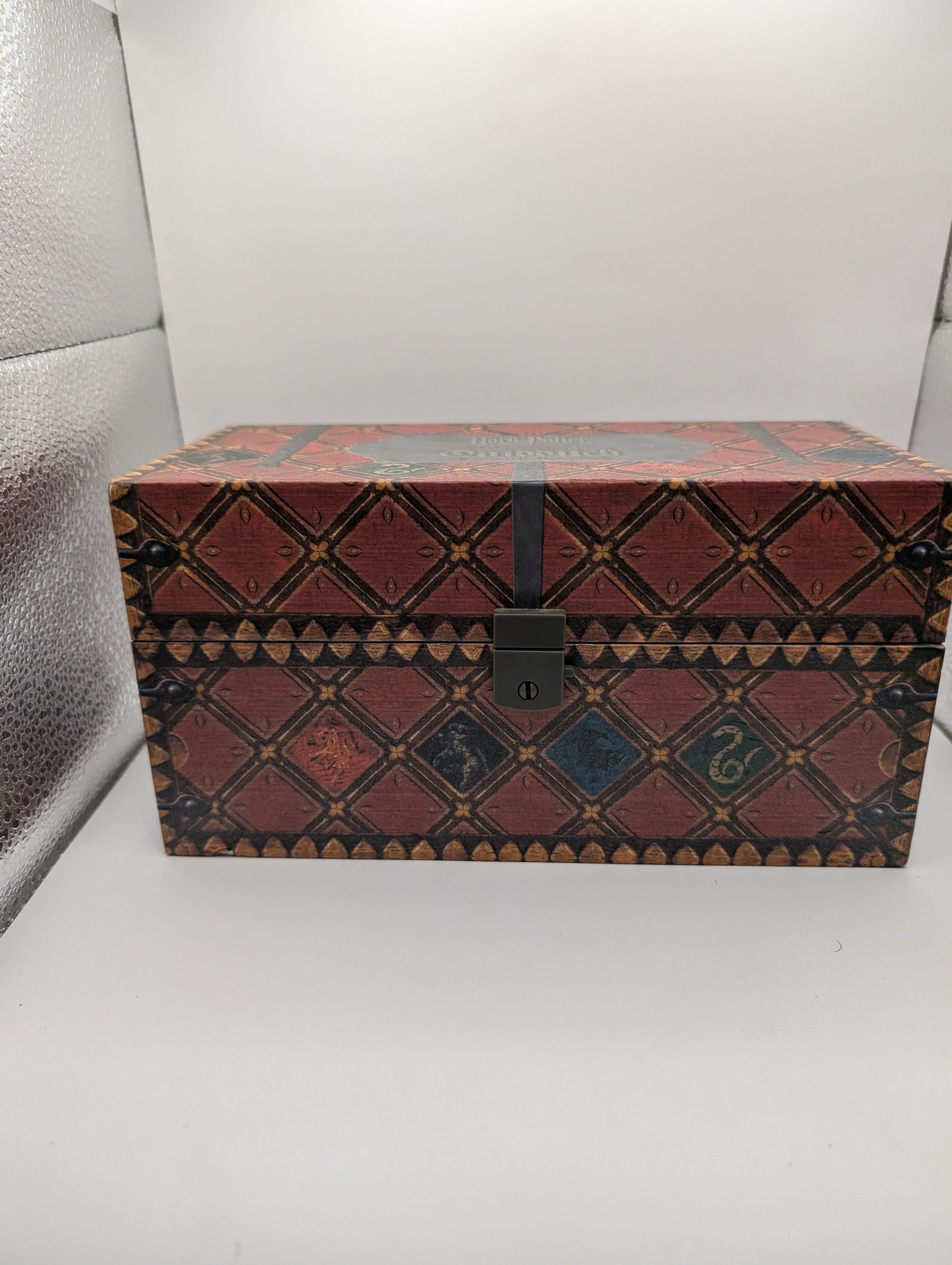 Harry Potter Collectible Quidditch Set Complete With Poster & Keys