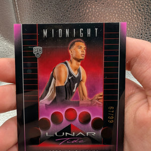 Victor Wembanyama Midnight Lunar Tide RC 67/99 Topps FRENLY BRICKS - Open 7 Days
