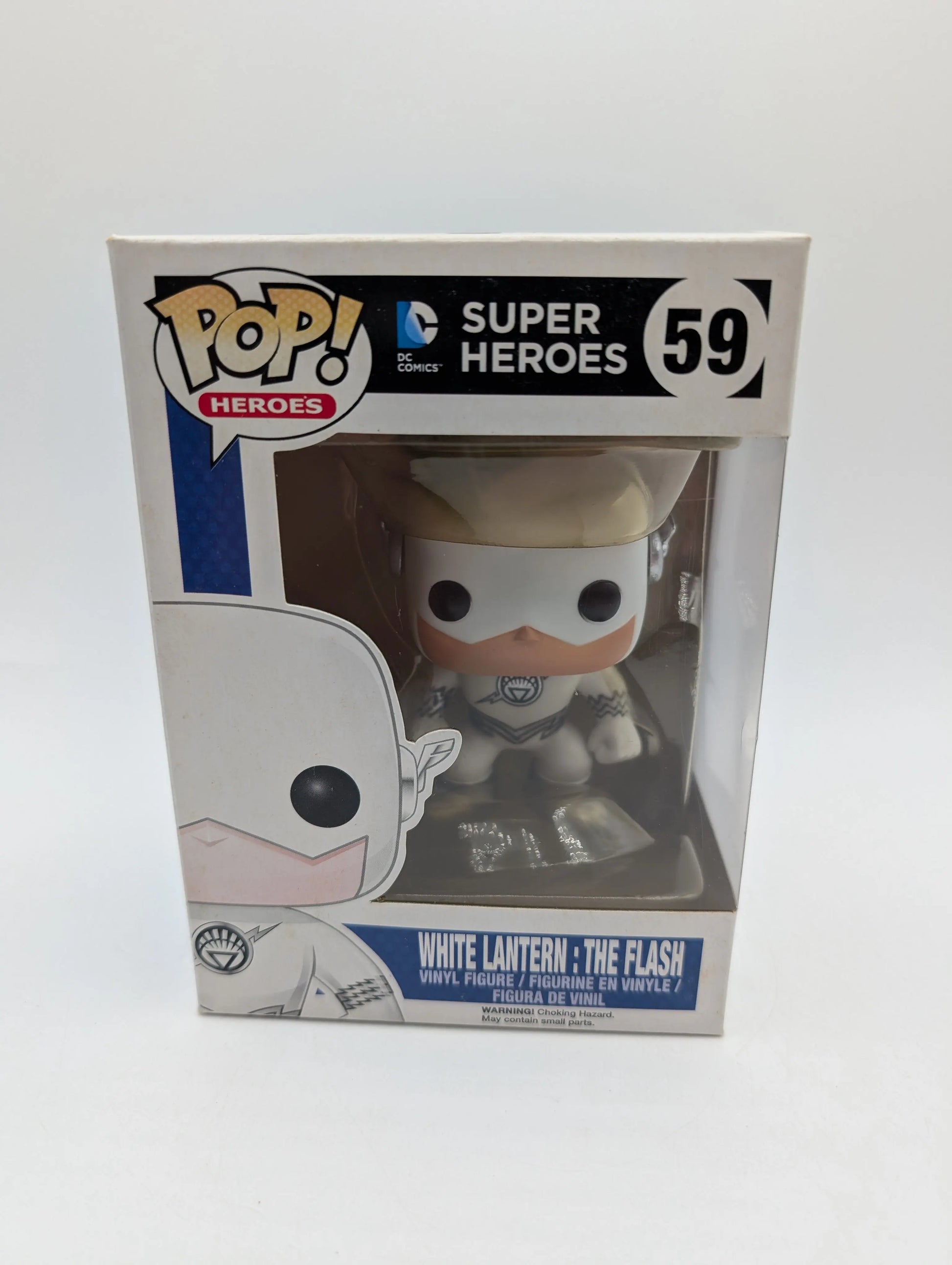 Funko Pop Vinyl! DC Super Heroes White Lantern Flash (#59) FRENLY BRICKS - Open 7 Days