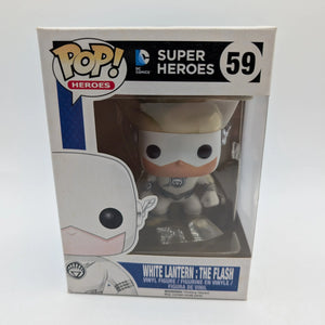 Funko Pop Vinyl! DC Super Heroes White Lantern Flash (#59) FRENLY BRICKS - Open 7 Days