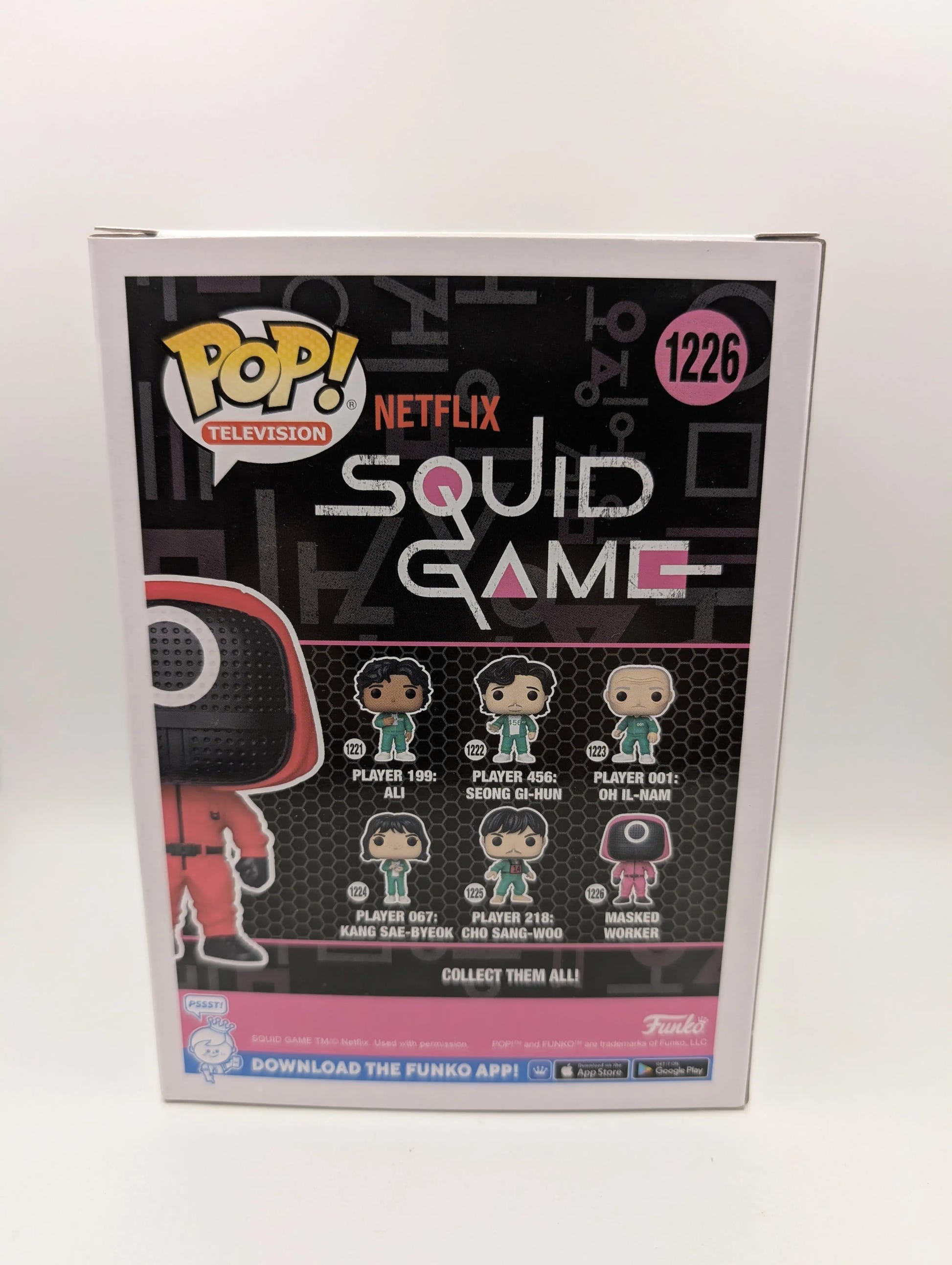 Funko Pop! Vinyl - Squid Game - Red Soldier (Circle Mask) Masked Worker #1226 FRENLY BRICKS - Open 7 Days image 3
