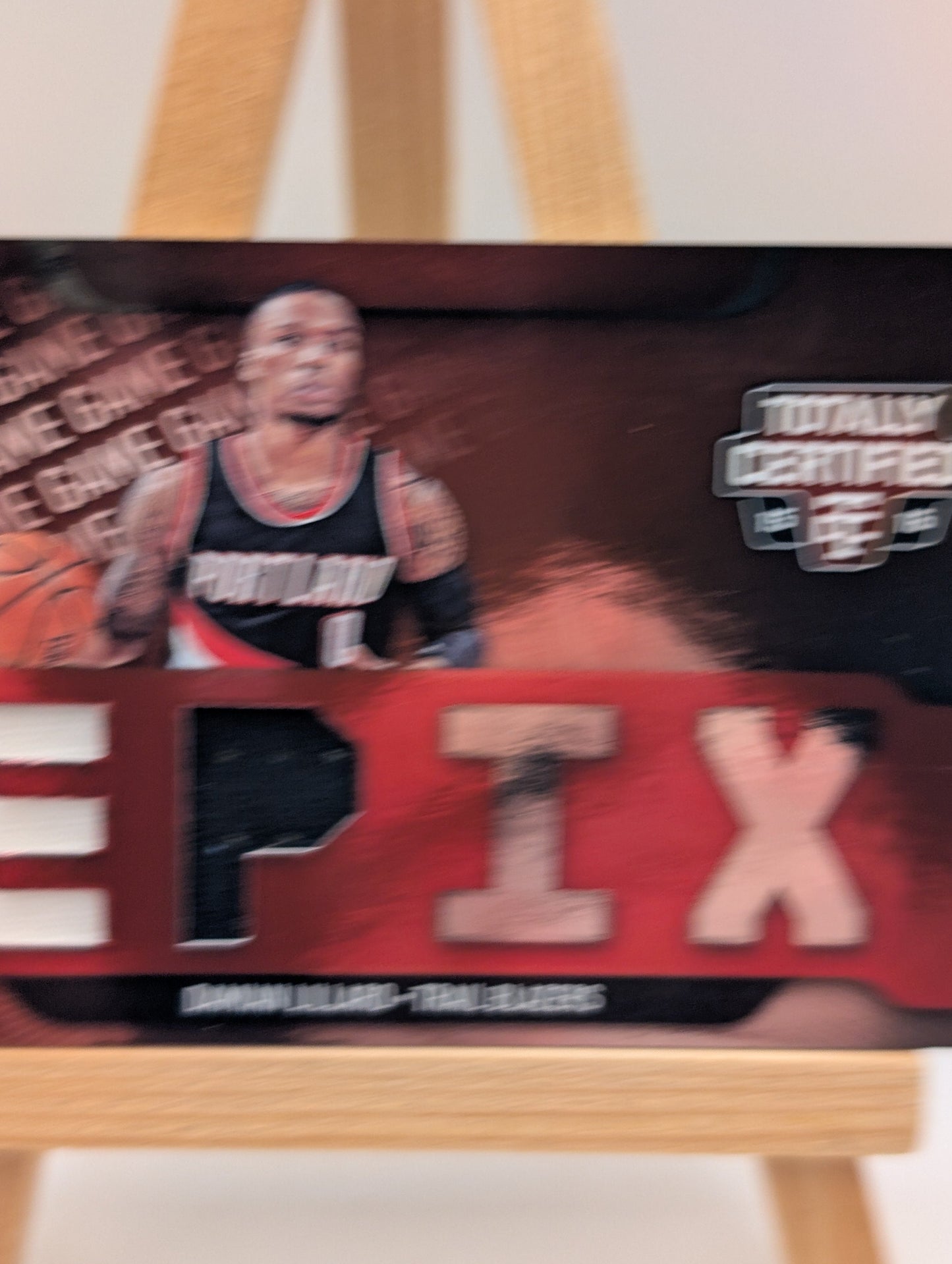 2015 Totally Certified EPIX Game Dual Memorabilia /99 Damian Lillard BLAZERS FRENLY BRICKS - Open 7 Days