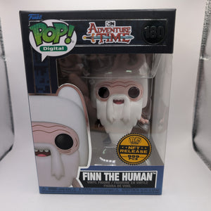 Funko Pop! Digital Adventure Time Finn the Human #180 Grail 999 pcs w/ Armor FRENLY BRICKS - Open 7 Days