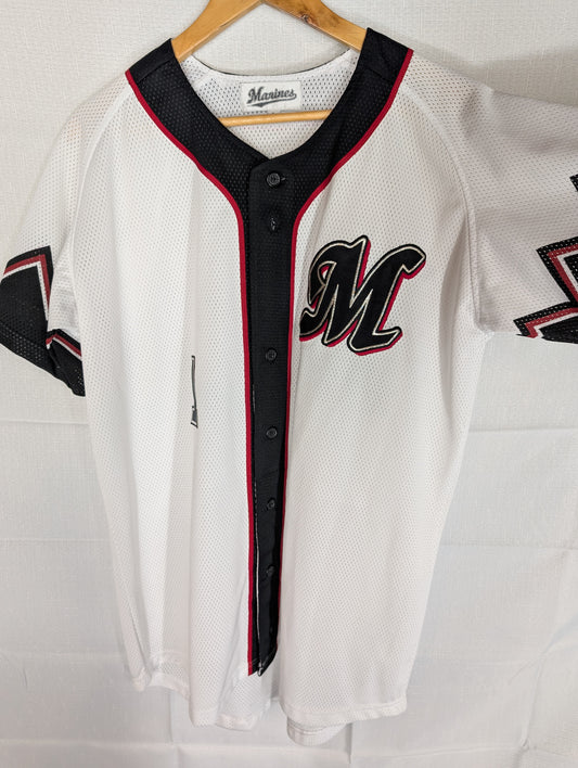 Nippon Baseball Chiba Lottes Marines "Owaku #253 Alternate White/Red Large Jersey