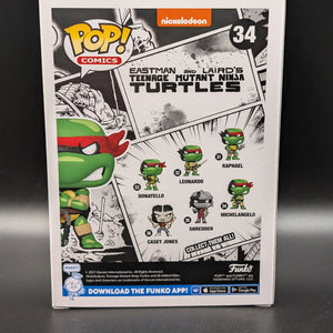 Funko POP! Comics Teenage Mutant Ninja Turtles #34 Michaelangelo Special Edition FRENLY BRICKS - Open 7 Days