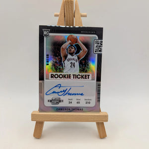 2021 Contenders Optic Cameron Thomas Variation Auto 137 FRENLY BRICKS - Open 7 Days