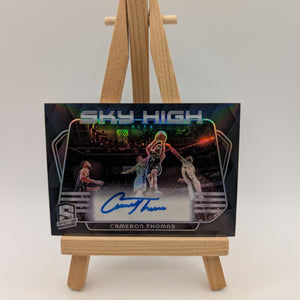 2023-24 Panini Spectra - Sky High Signatures Cameron Thomas #SKY-CAM /99 Auto.