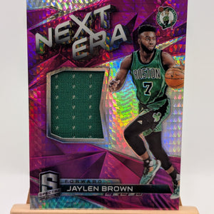 Panini Spectra 2016-17 Jaylen Brown Next Era Rc Patch #149 /49 Boston Celtics FRENLY BRICKS - Open 7 Days