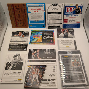 San Antonio Spurs NBA Basketball Card Lot, Rookies, Patch, Auto, George Gervin FRENLY BRICKS - Open 7 Days