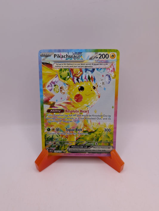 Pokémon Pikachu ex 238/191 SV08 Surging Sparks Special Illustration Rare FRENLY BRICKS - Open 7 Days