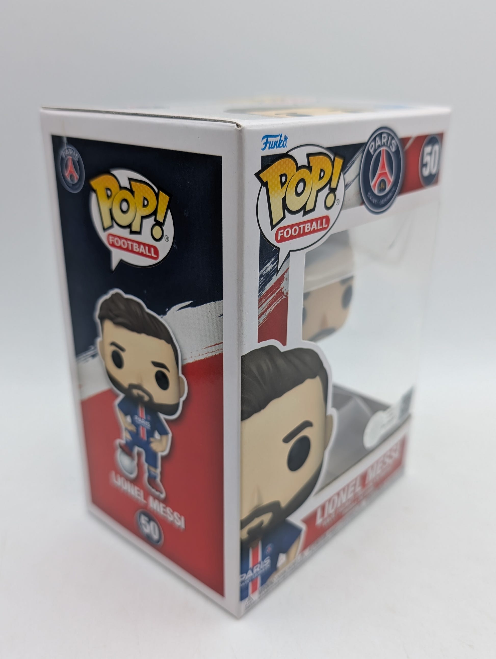 Funko Pop! Football Soccer Paris Saint-Germain - Lionel Messi Figure #50 image 2