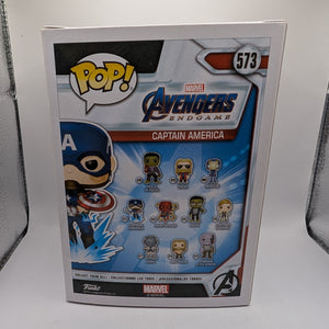Funko Pop Vinyl - Marvel Avengers: Endgame - Captain America #573 FRENLY BRICKS - Open 7 Days