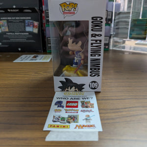 FUNKO Pop Vinyl Goku & Fling Nimbus #109 FRENLY BRICKS - Open 7 Days
