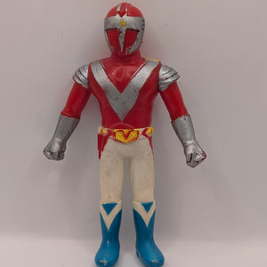 Enban Sensō Bankid soft vinyl 1970s Takatoku Toys RED FRENLY BRICKS - Open 7 Days