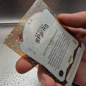 Victor Wembanyama 04/10 Glass Masters Panini Elite FRENLY BRICKS - Open 7 Days