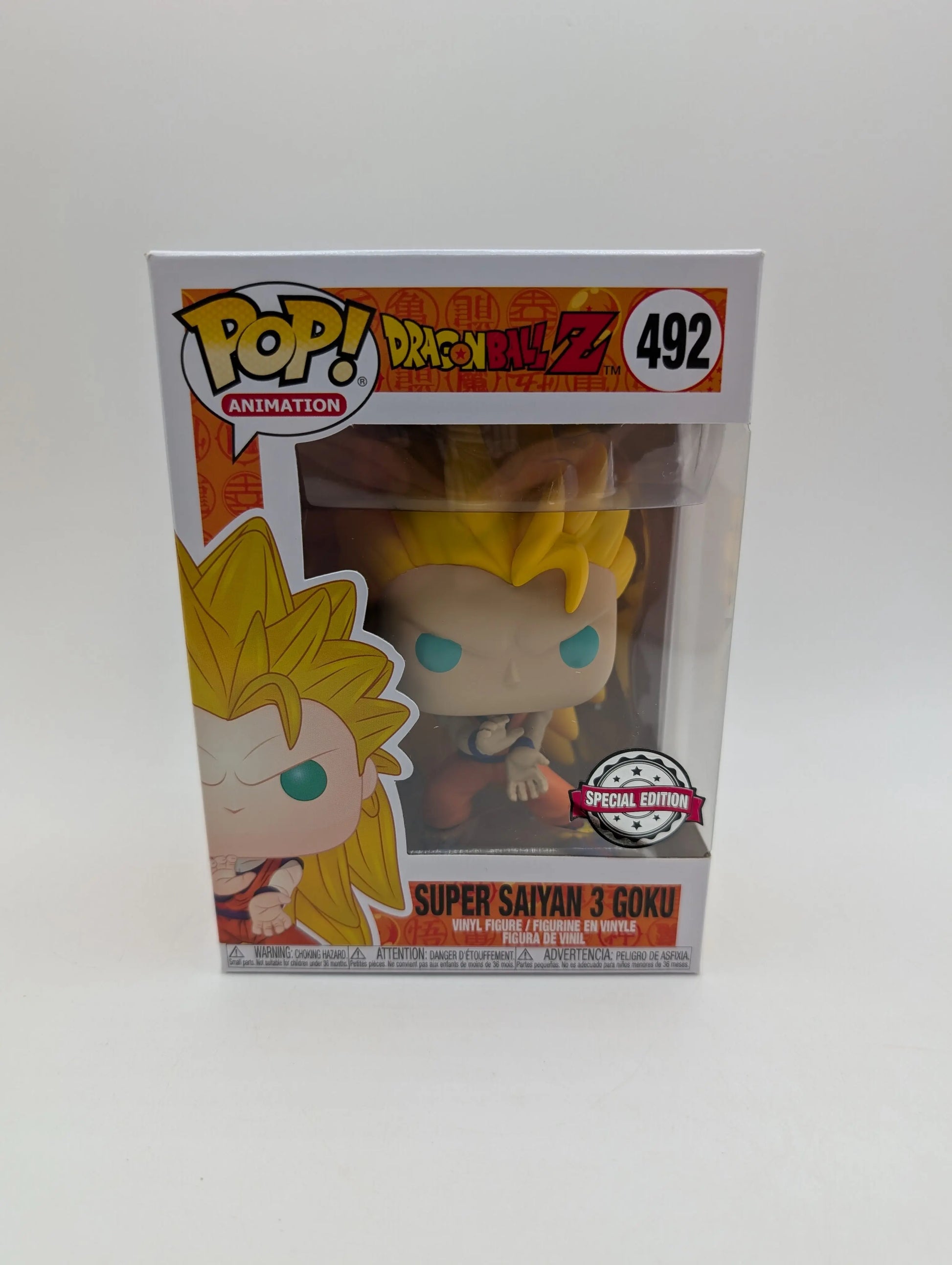 Funko Pop Vinyl Dragon Ball Z 492 Super Saiyan 3 Goku 2018 FRENLY BRICKS - Open 7 Days