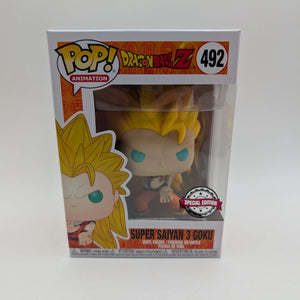 Funko Pop Vinyl Dragon Ball Z 492 Super Saiyan 3 Goku 2018 FRENLY BRICKS - Open 7 Days