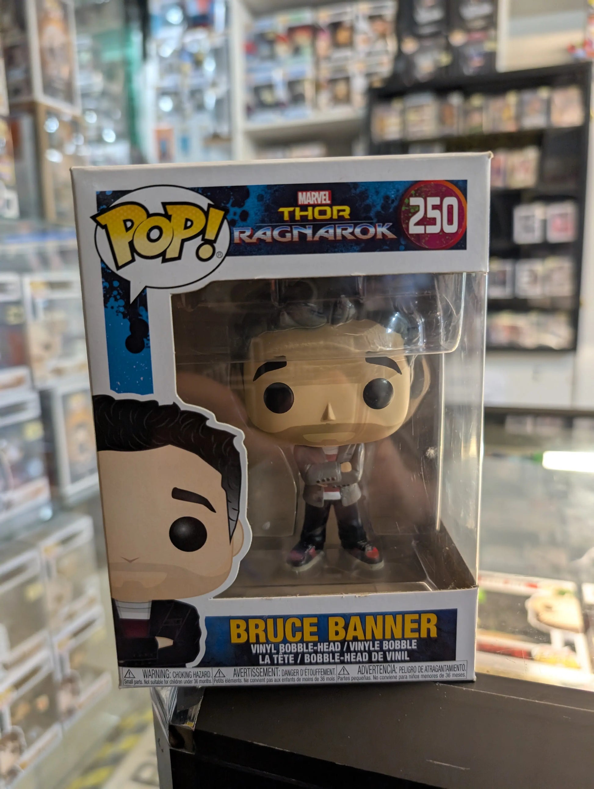 Bruce Banner 250 ~ Marvel: Thor - Ragnarok ~ Funko Pop Vinyl FRENLY BRICKS - Open 7 Days