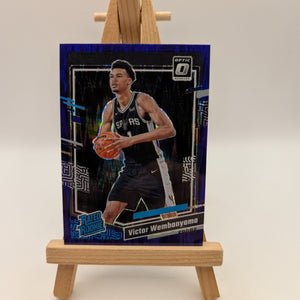 2023-24 Donruss Optic Rated Rookie Victor Wembanyama Purple Shock Prizm RC FRENLY BRICKS - Open 7 Days