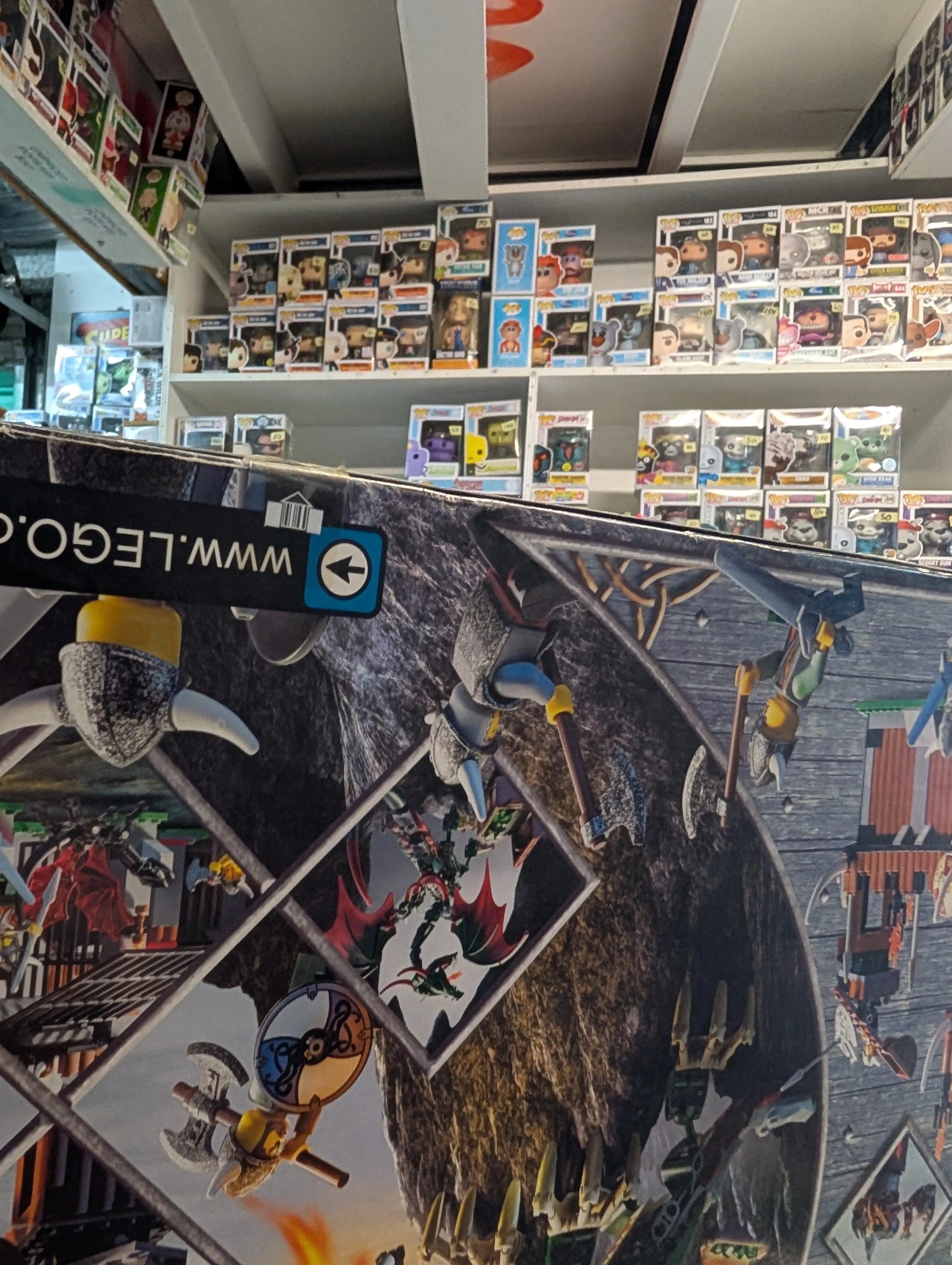 LEGO Vikings: Viking Fortress Against the Fafnir Dragon (7019) FRENLY BRICKS - Open 7 Days