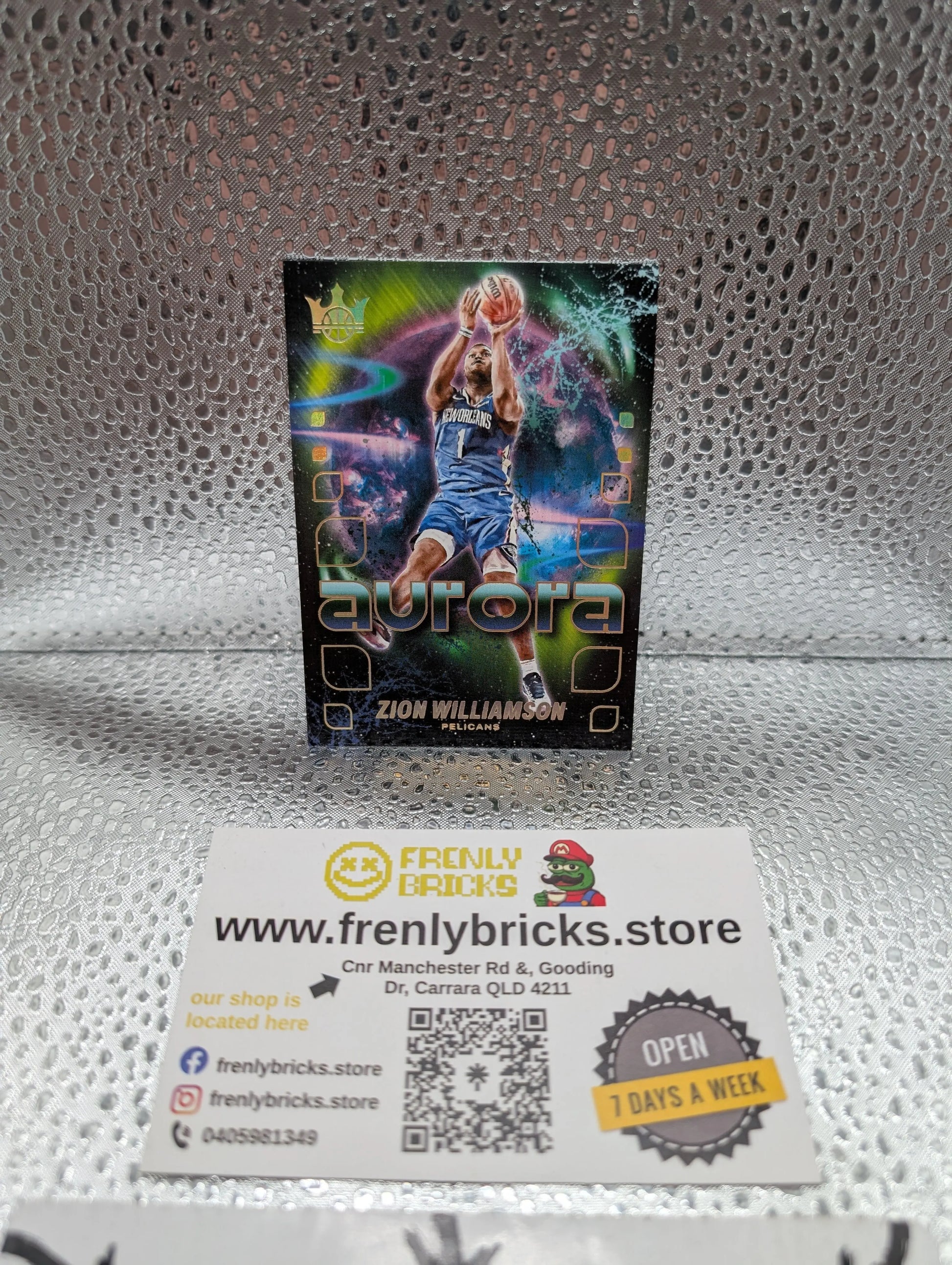 2024-25 Panini Court Kings Zion Williamson Aurora Case Hit SSSP! Pelicans #27 FRENLY BRICKS - Open 7 Days